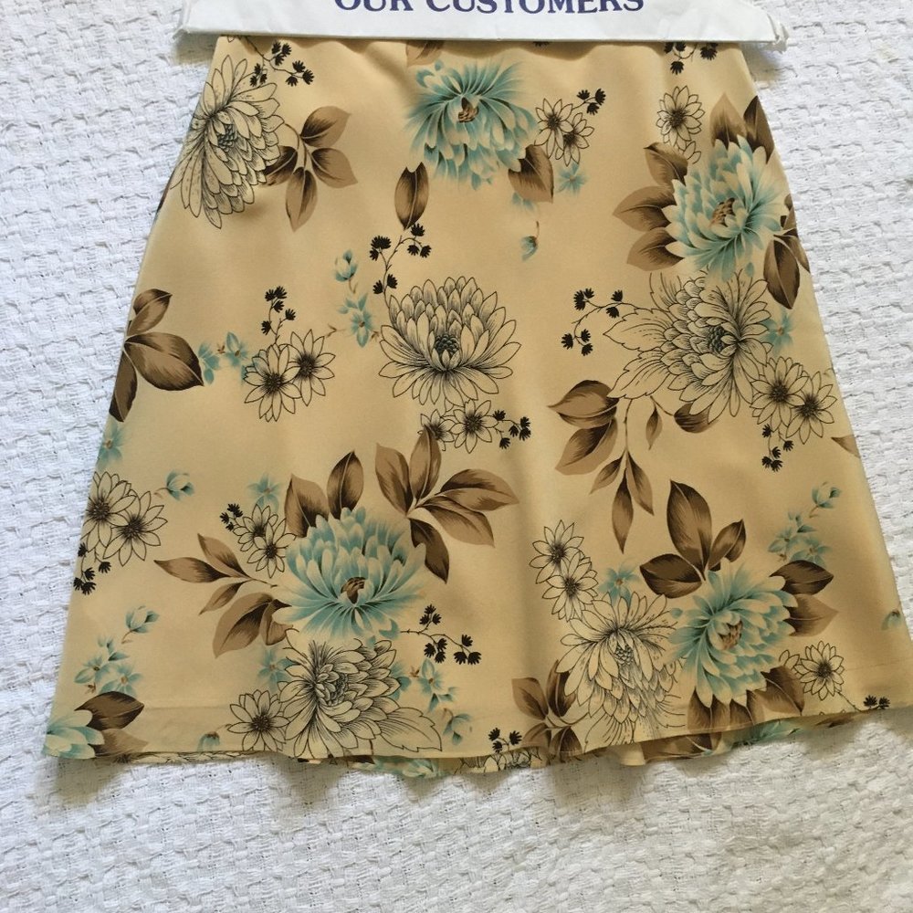 Ann Taylor Loft silk skirt